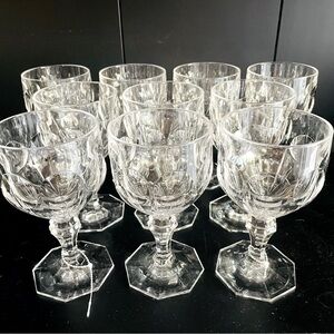 10 Discontinued Towle Orly Water Goblets